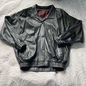 Classic Black Leather Jacket